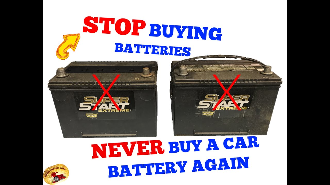 How To RENEW CAR & TRUCK Batteries at Home & SAVE BIG MONEY DO THIS ONE  