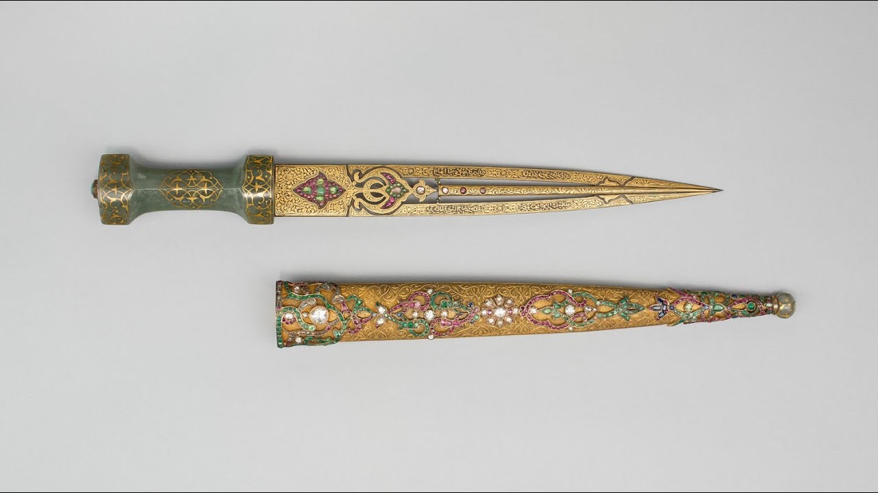 Jewelled Turkish Dagger – Murassa Türk Kaması