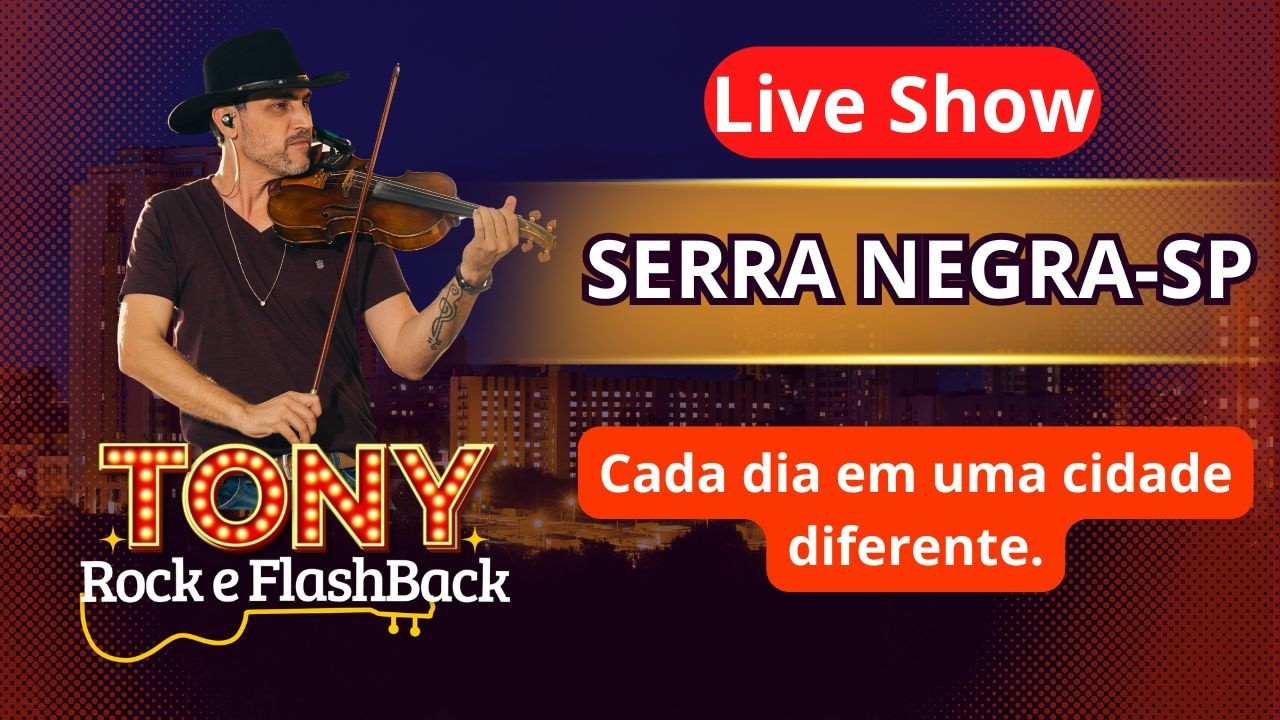 Tony Marcos ao vivo  Serra Negra-sp