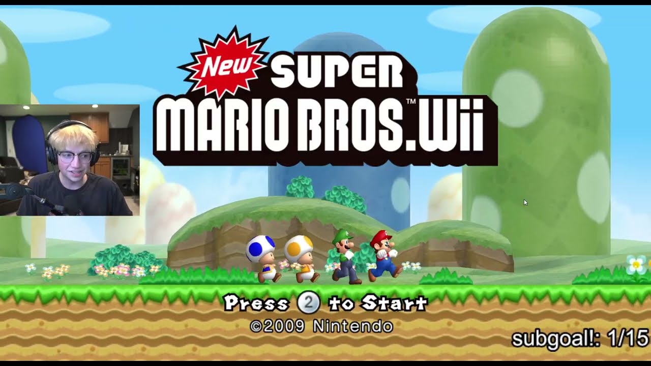 We might be the best Mario players ever… | Day 1 NSMB Wii w/ryag