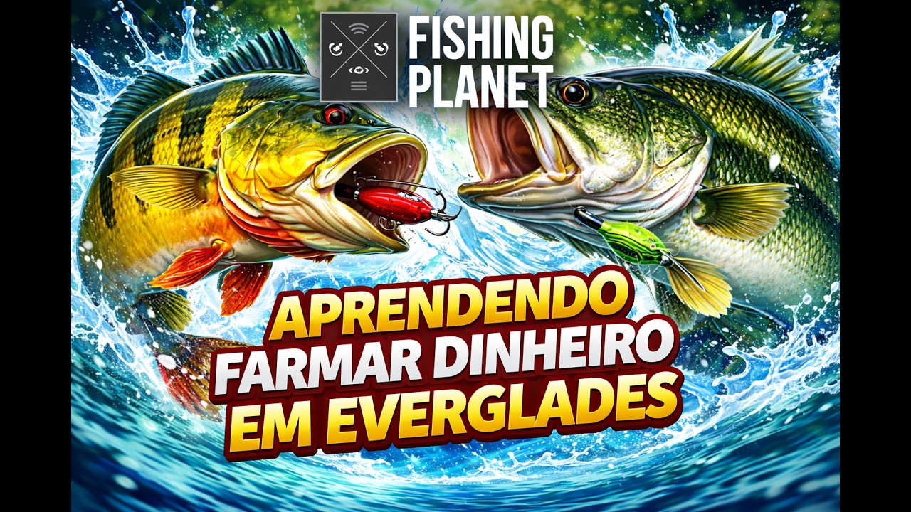 FISHING PLANET - FARMANDO DINHEIRO EM EVERGLADES COM TUCUNARÉ