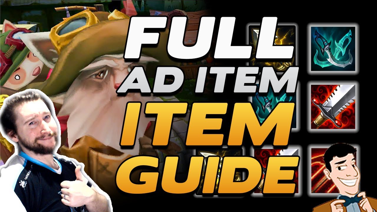 Wild Rift Academy: ALL ATTACK DAMAGE ITEMS EXPLAINED | Wild Rift Item Guide Series: Part 1