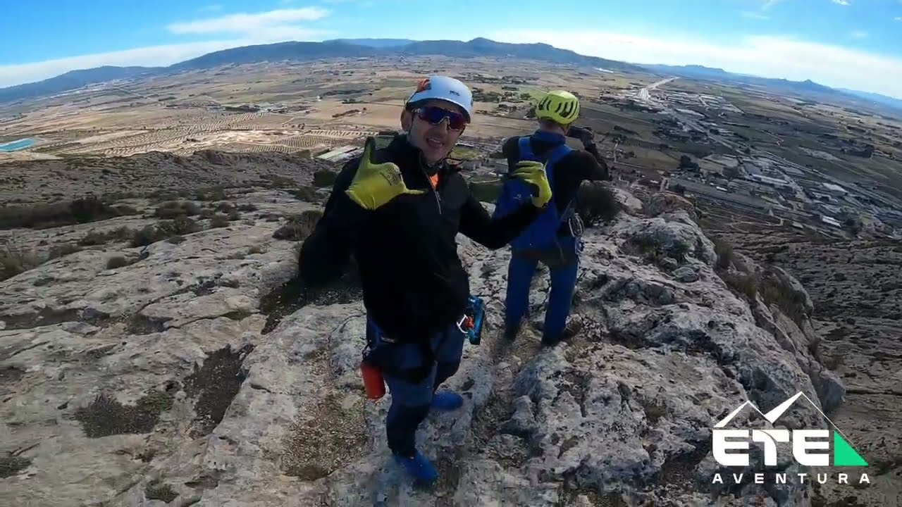 🧗‍♂️Vía Ferrata de Villena - Sierra de la Villa ✨ Ete Aventura 🏔️