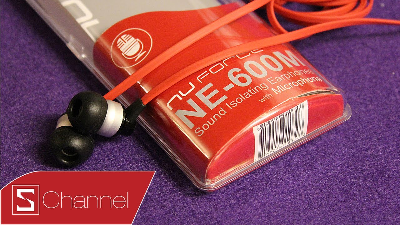 Schannel - Mở hộp tai nghe giá rẻ NuForce NE-600M/X - CellphoneS