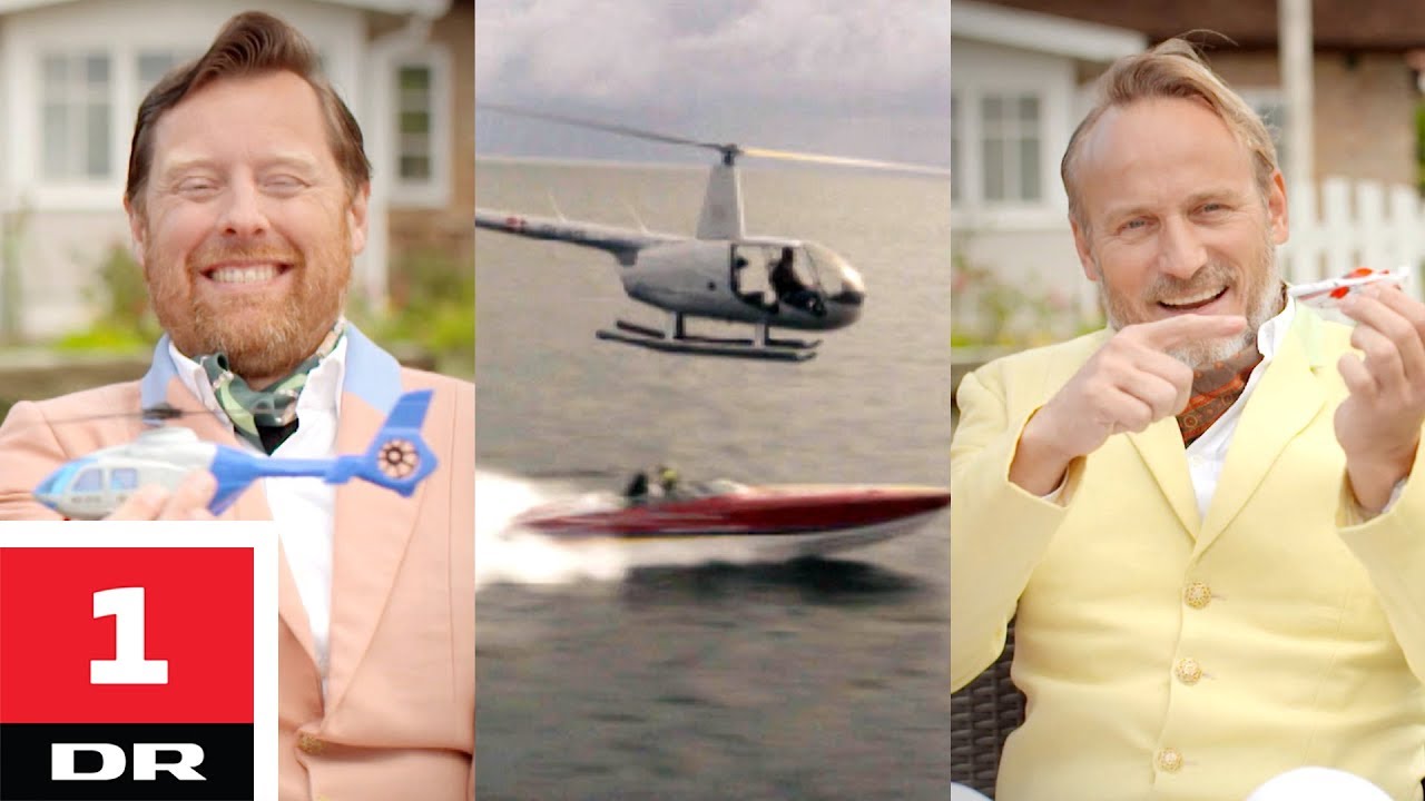 Helikopter vs. powerboat med Snobberne | Versus | DR1