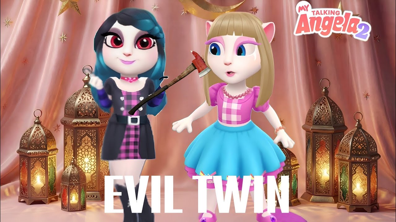 EVIL TWIN of Talking Angela 😈😇 