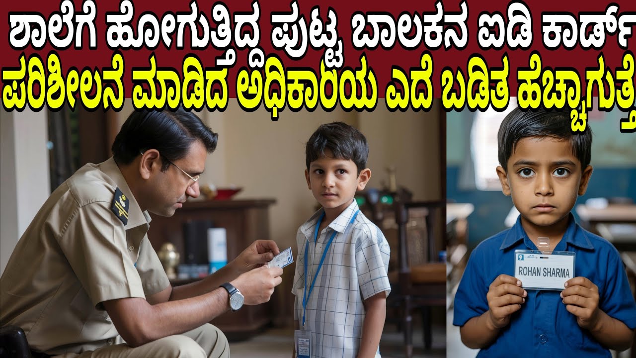 ಶಾಲೆಗೆ ಹೋಗುತ್ತಿದ್ದ ಪುಟ್ಟ ಬಾಲಕನ ಐಡಿ ಕಾರ್ಡ್ ನೊಡಿದ ಅಧಿಕಾರಿಯ ಎದೆ ಬಡಿತ ಹೆಚ್ಚಾಗುತ್ತೆ??| Indian Mystery