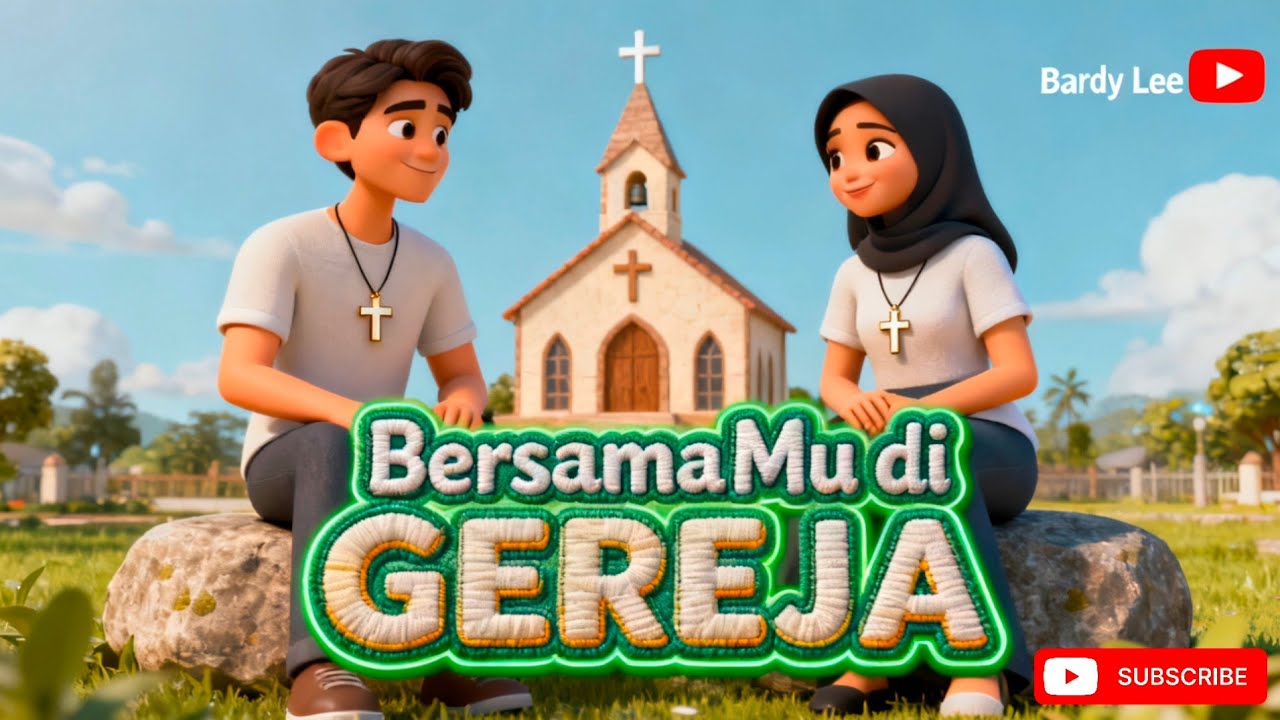 '𝗕𝗘𝗥𝗦𝗔𝗠𝗔𝗠𝗨 𝗗𝗜 𝗚𝗘𝗥𝗘𝗝𝗔'  Lagu Rohani Cinta Romantis Slow Rock. 