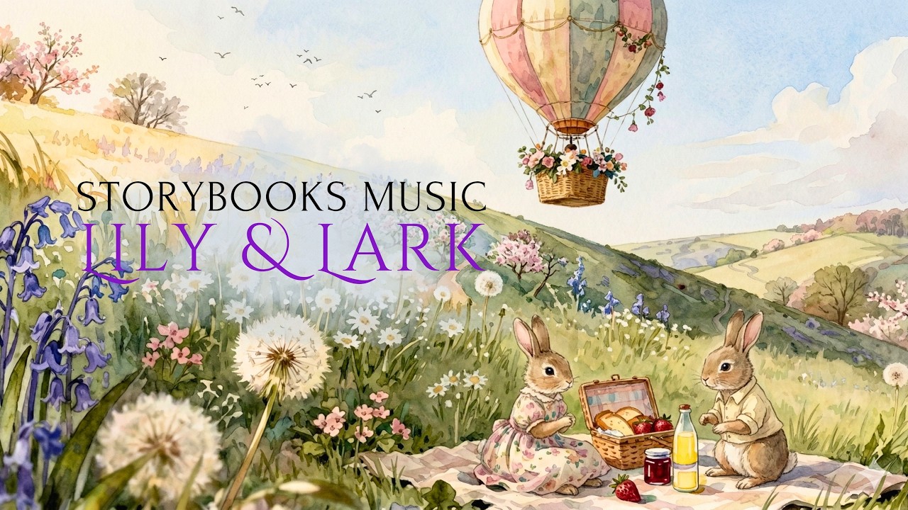 Lose Yourself in a Sun-Kissed Meadow 🌸| Spring Waltz & Storybook Instrumental