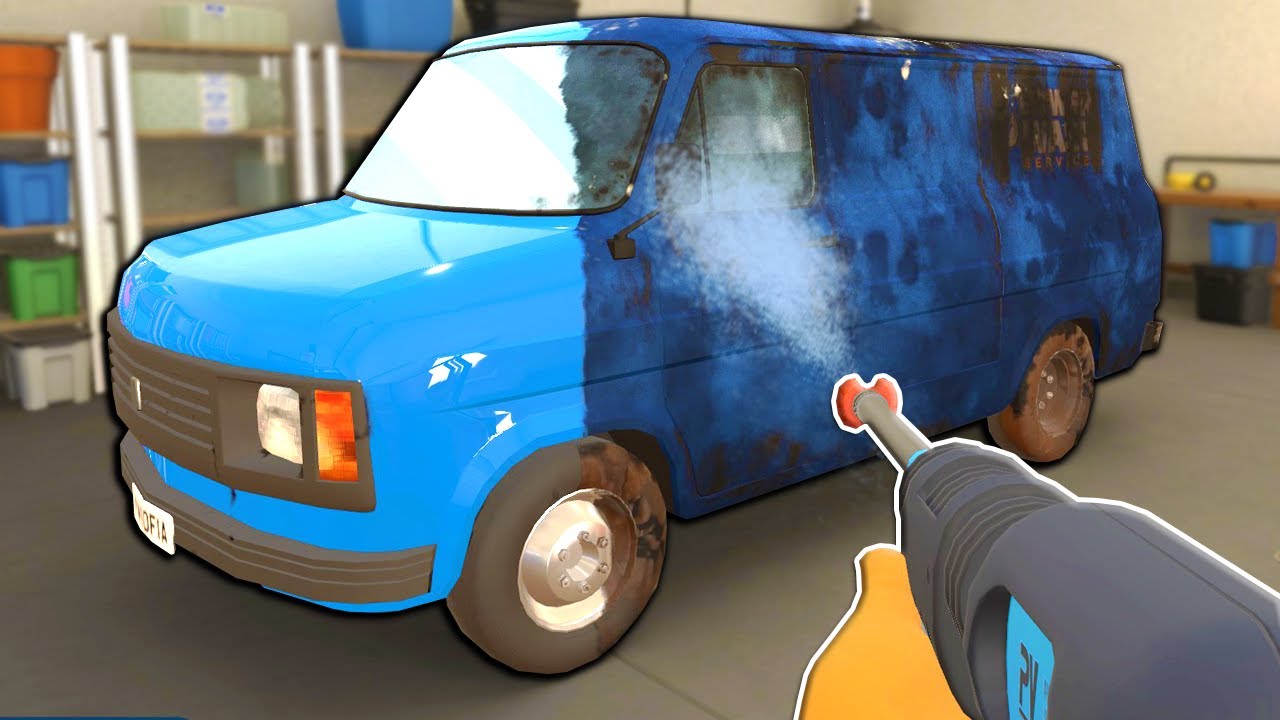 Pressure Washing the World's Dirtiest House & Cars in PowerWash Simulator!