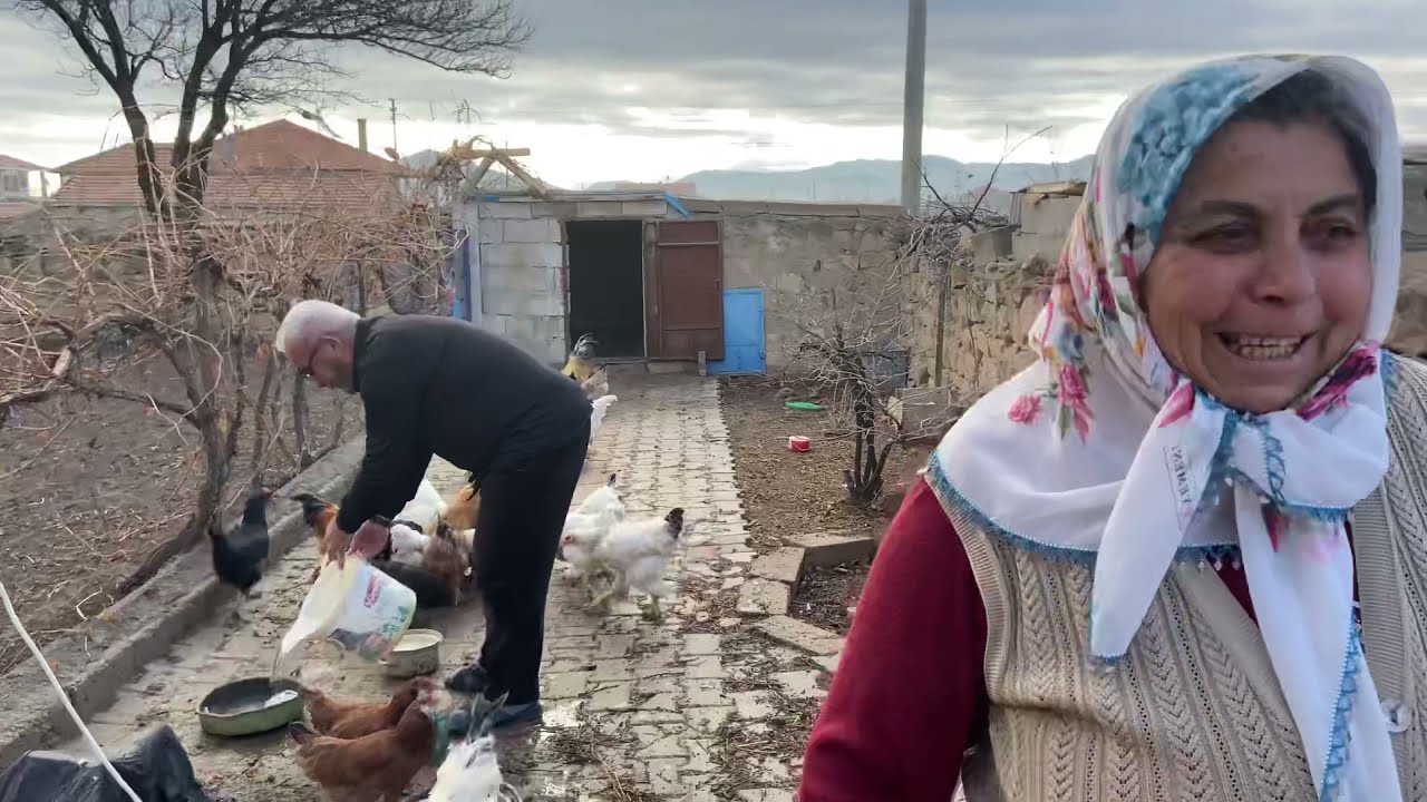Köyümüzdeyim 🤗yengemle güzel köy kahvaltısı yaptım👌ANNEMSİZ KÖYÜN TADI YOK😌
