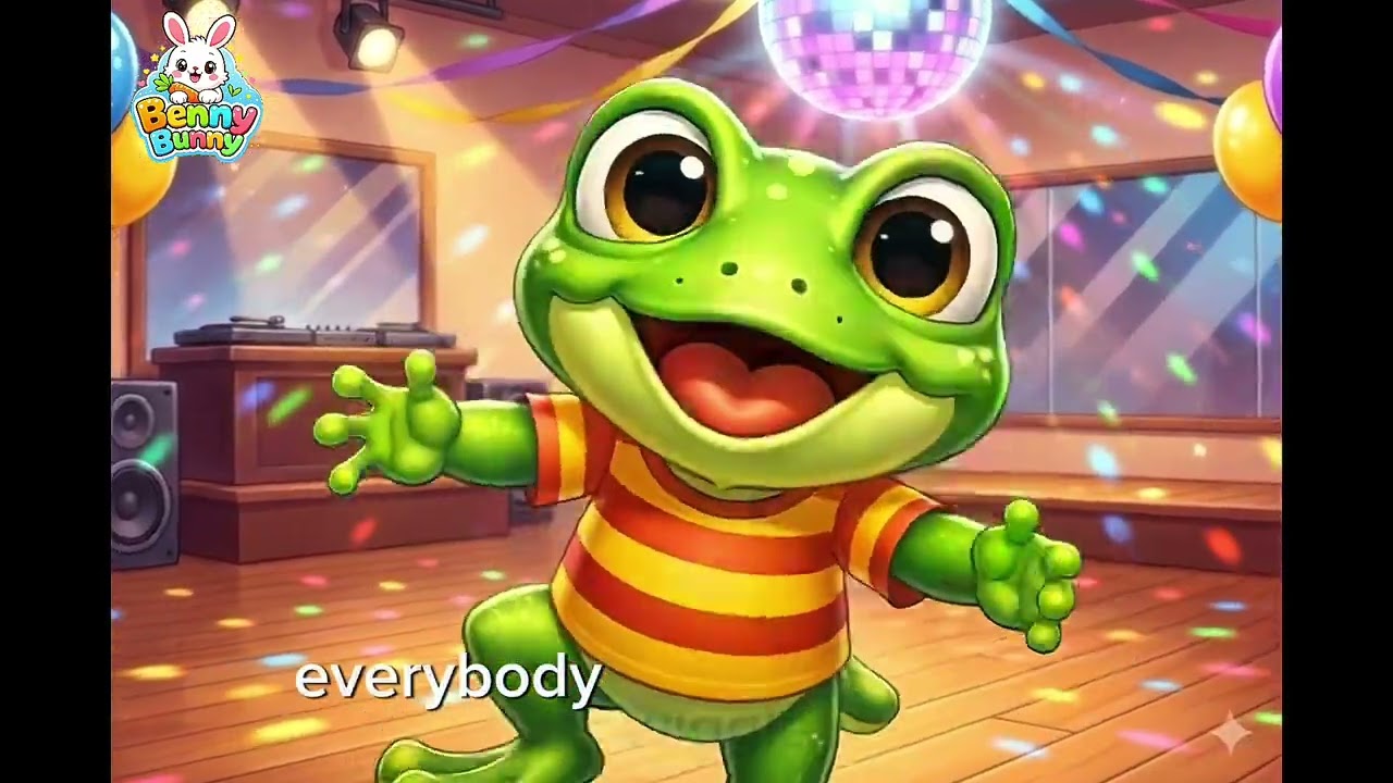 Hop and Dance with Benny Bunny | Nursery Rhymes & kids song