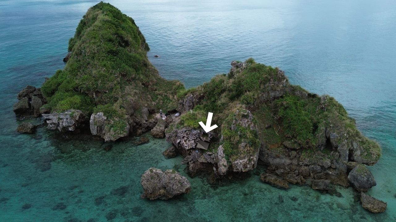 無人島で釣りキャンプする社畜｜最後にバケモノが掛かって震えた