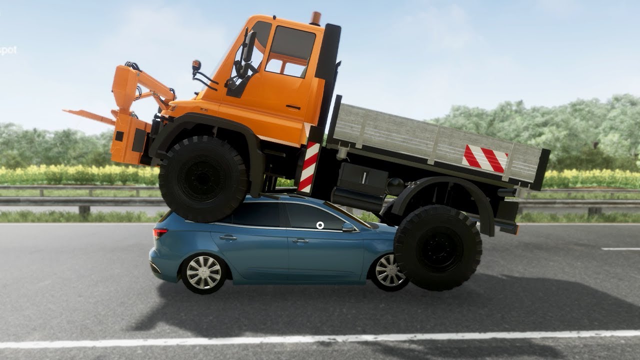 道路を整備するゲームで道路をキレイにしました