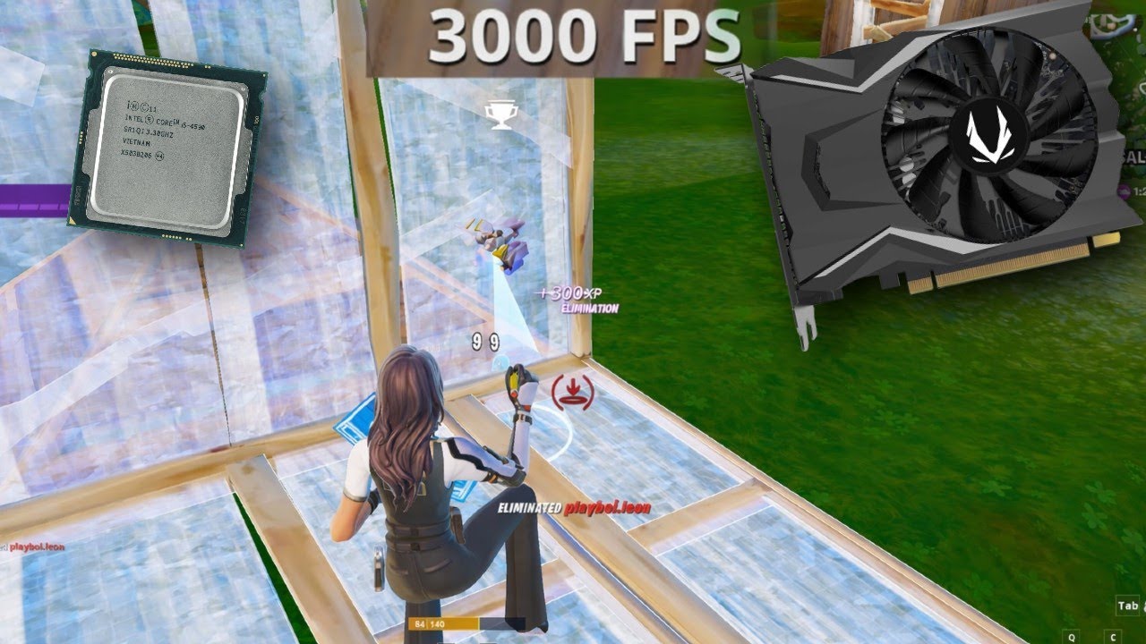 GTX 1650 (GDDR5) + I5 4590 & 24GB Ram | Fortnite Competitive Settings Test