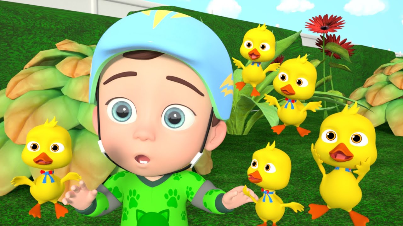 [1 HOUR] Five Little Ducks Song and MORE Nursery Rhymes & Kids Songs