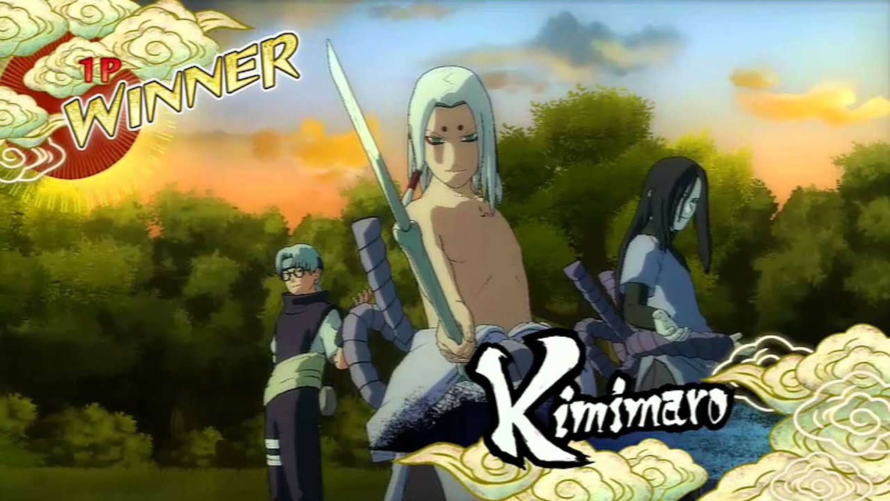 Naruto Ultimate Ninja Storm PS3 (HD) - Kimimaro VS Orochimaru (5 Vezes)