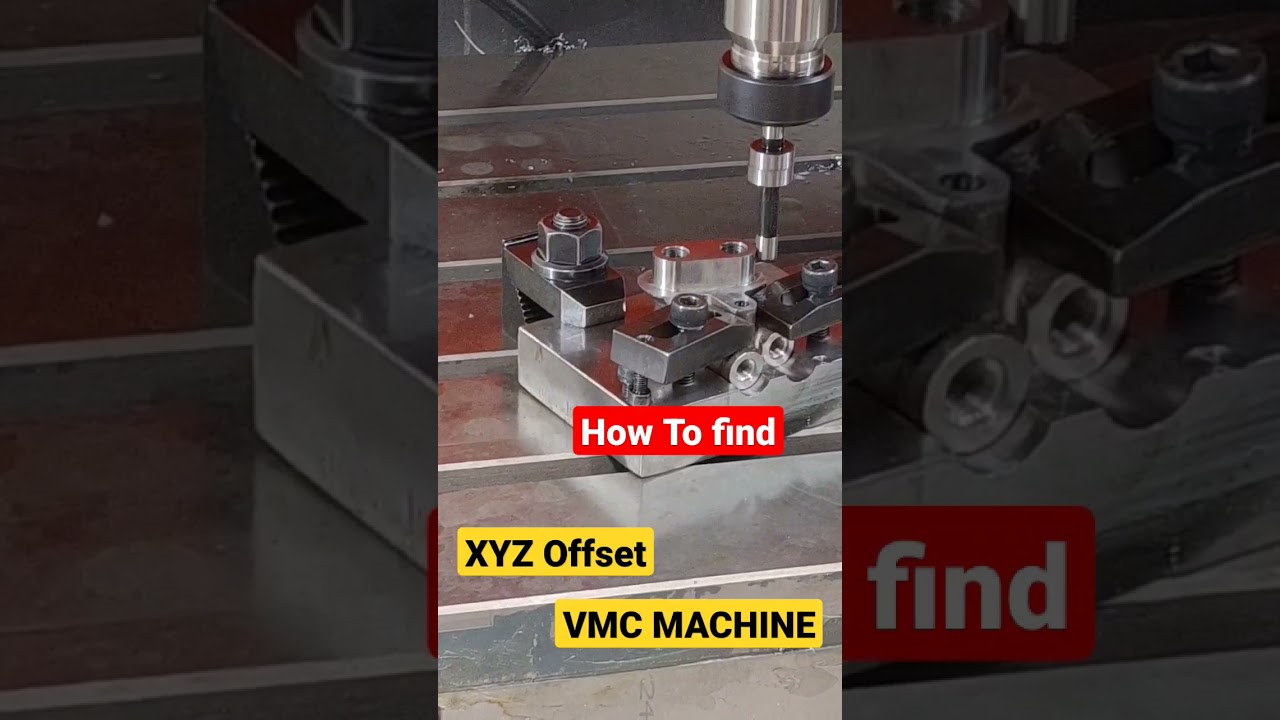 How to find XYZ Offset Vmc machine