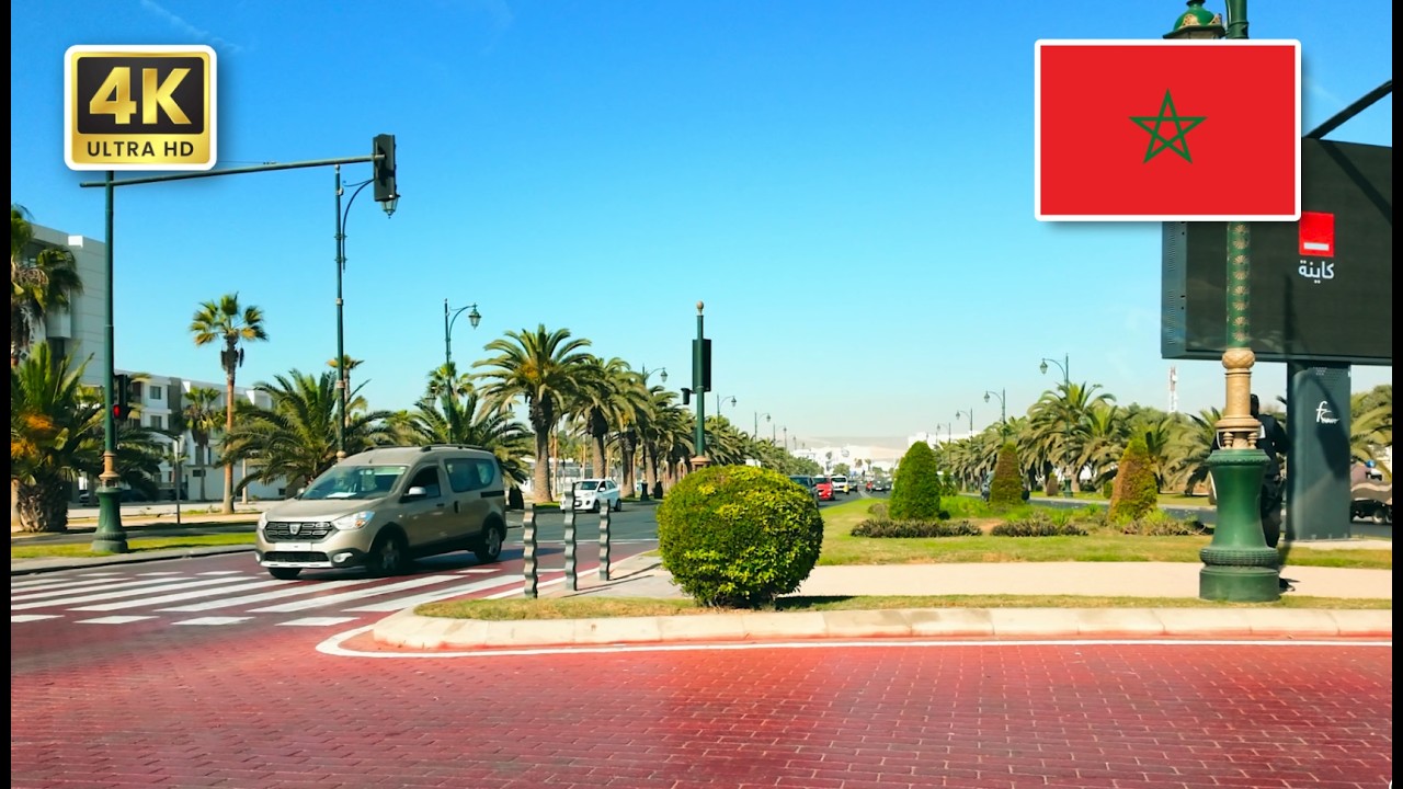 AGADIR, Morocco 🇲🇦 Driving Tour in Agadir 4K