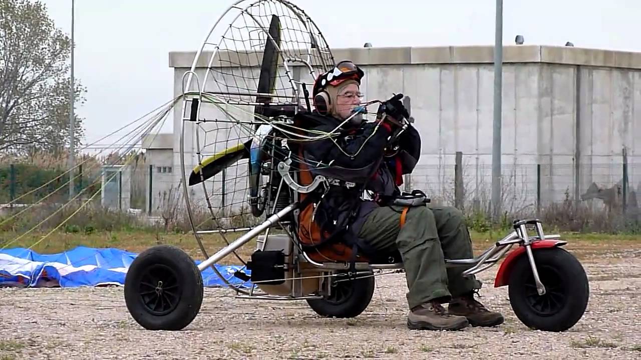 Vuelo en Paramotor V2 11.04.2011