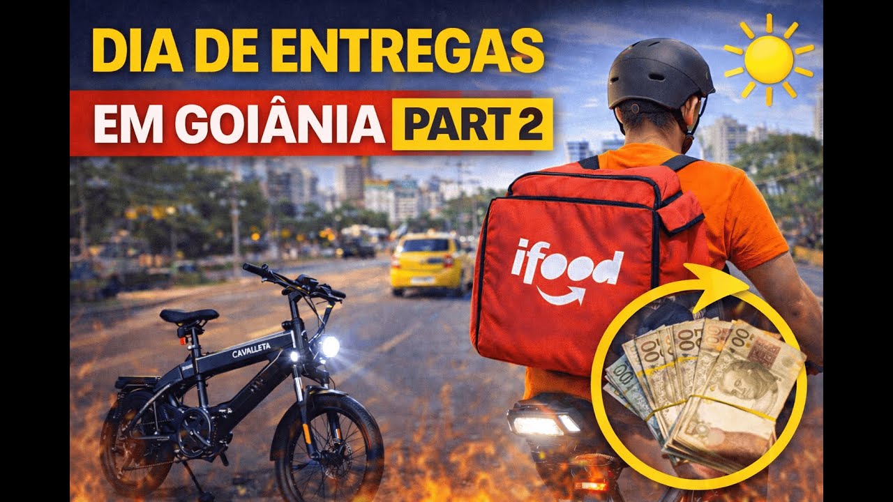 IFOOD BIKE DE ELETRICA | VIDA DE ENTREGADOR