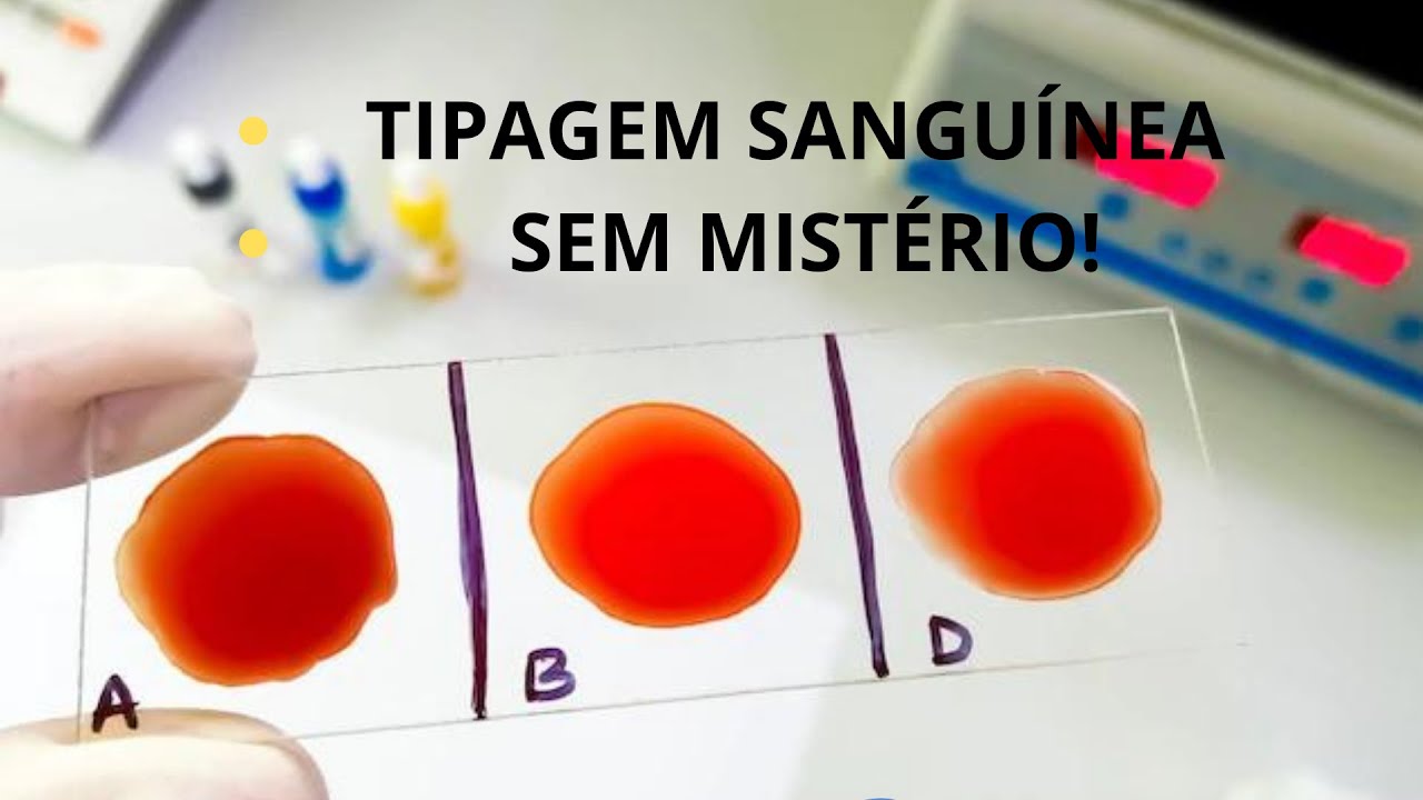 TIPAGEM SANGUÍNEA SEM MISTÉRIOS!!!