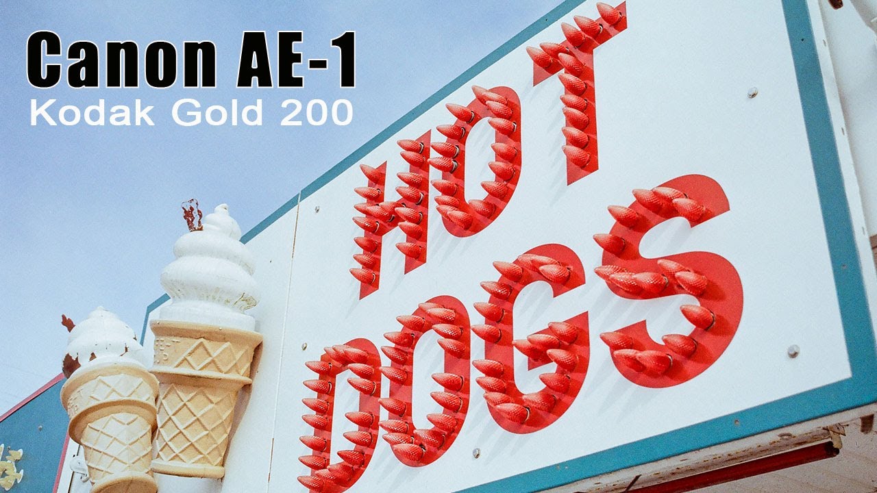 I loaded a roll of Kodak Gold 200 in a Canon AE-1 Camera with the Canon 35-70mm Zoom and shot this!