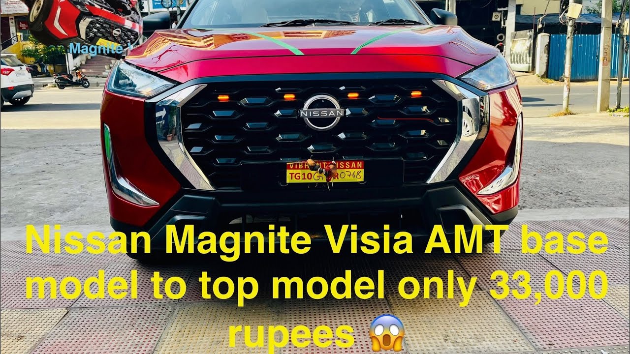 Nissan Magnite AMT Full Modification Under ₹33,000 |lb nagar |Best Budget Upgrades!