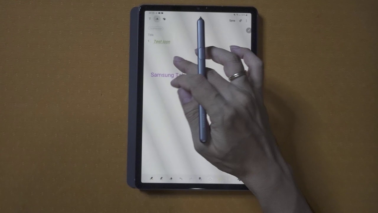 เทคนิคการใช้งาน Tab S6 : แนะนำการใช้งาน Samsung Notes เพื่อจด Notes