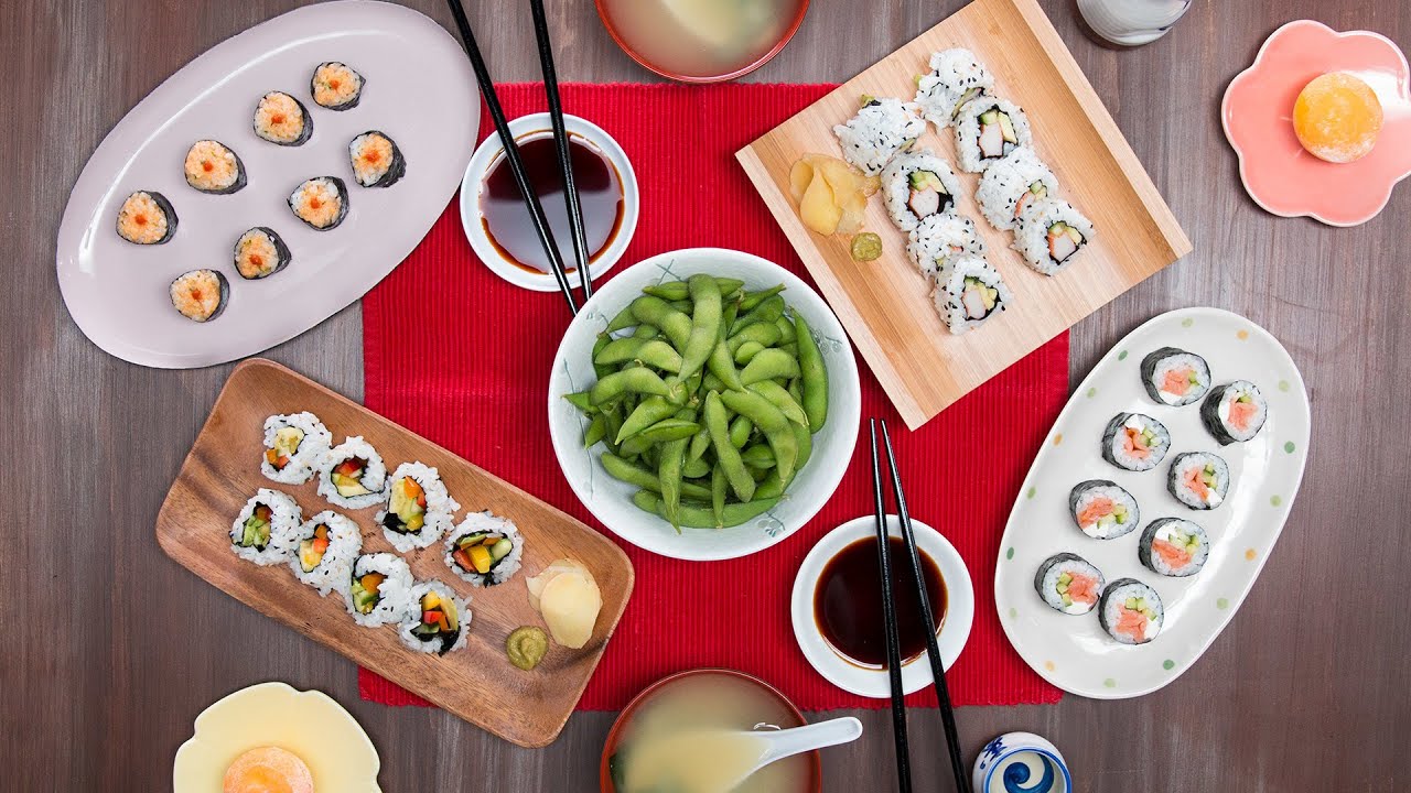 Homemade Sushi Dinner for 2