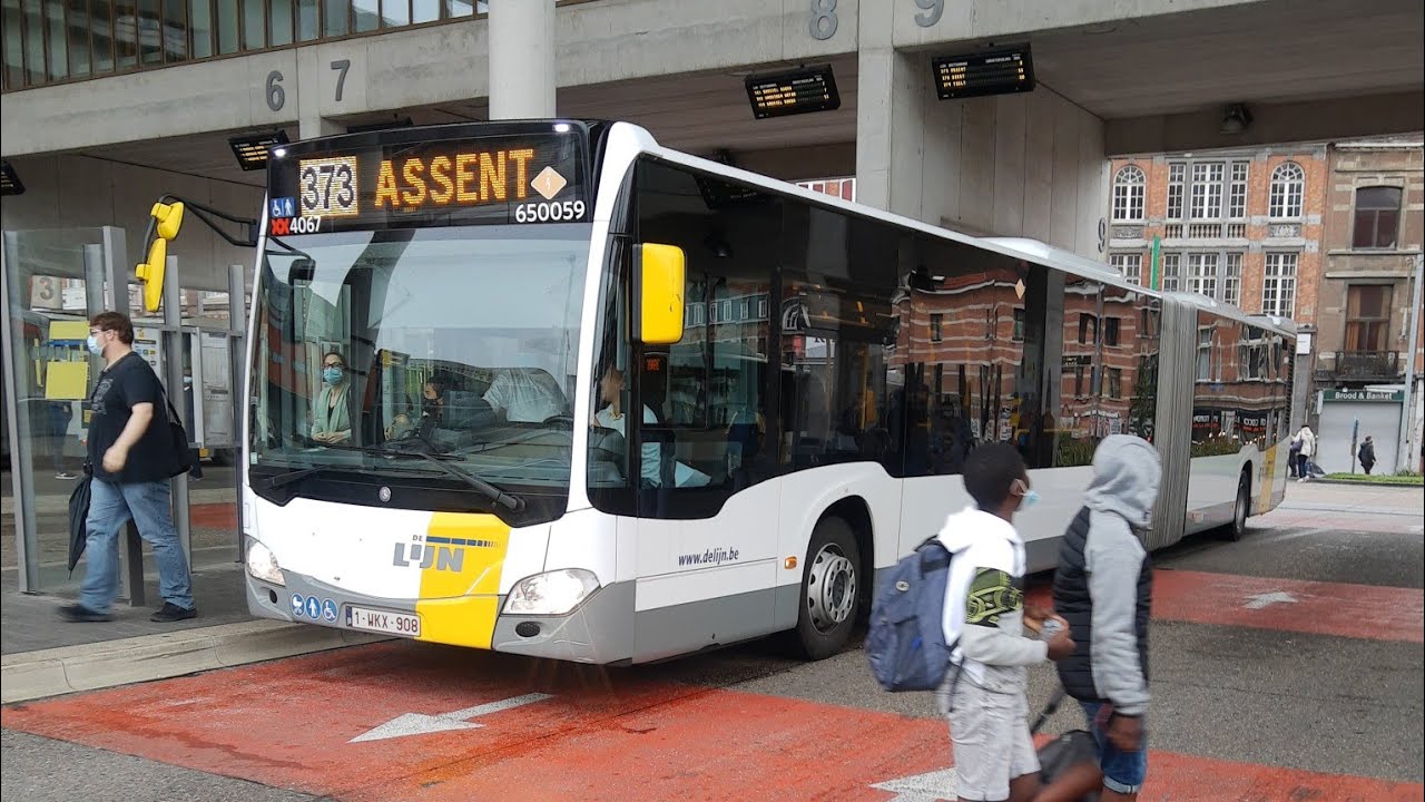 Mercedes Citaro C2 G €6 hybrid 650063 Delijn Multiobus ❌❌ 🇧🇪