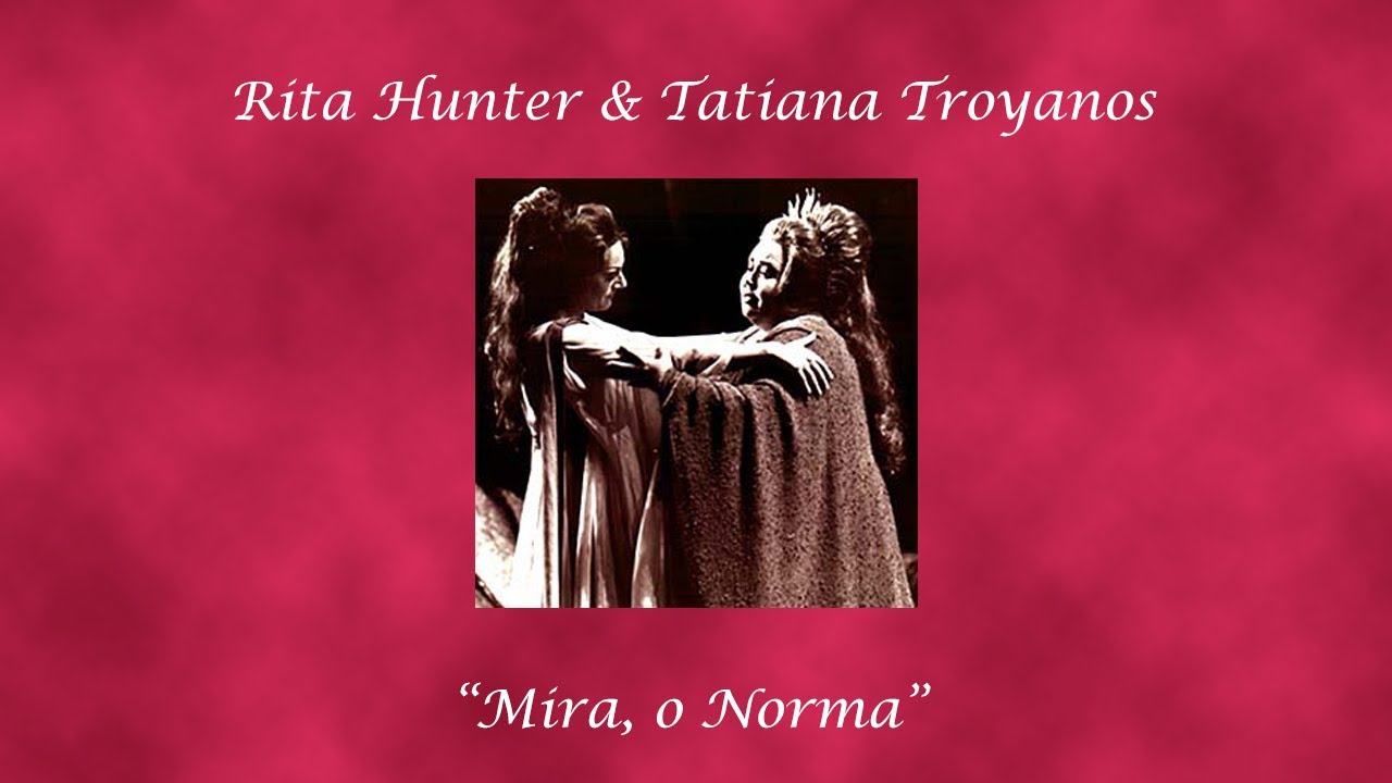 Rita Hunter & Tatiana Troyanos in Norma #ritahunter #troyanos #soprano #dramaticsoprano #opera