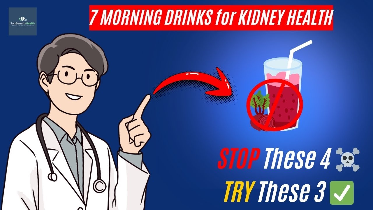 3 Morning Drinks That REVERSE Proteinuria Naturally (And 4 That Damage Your Kidneys)