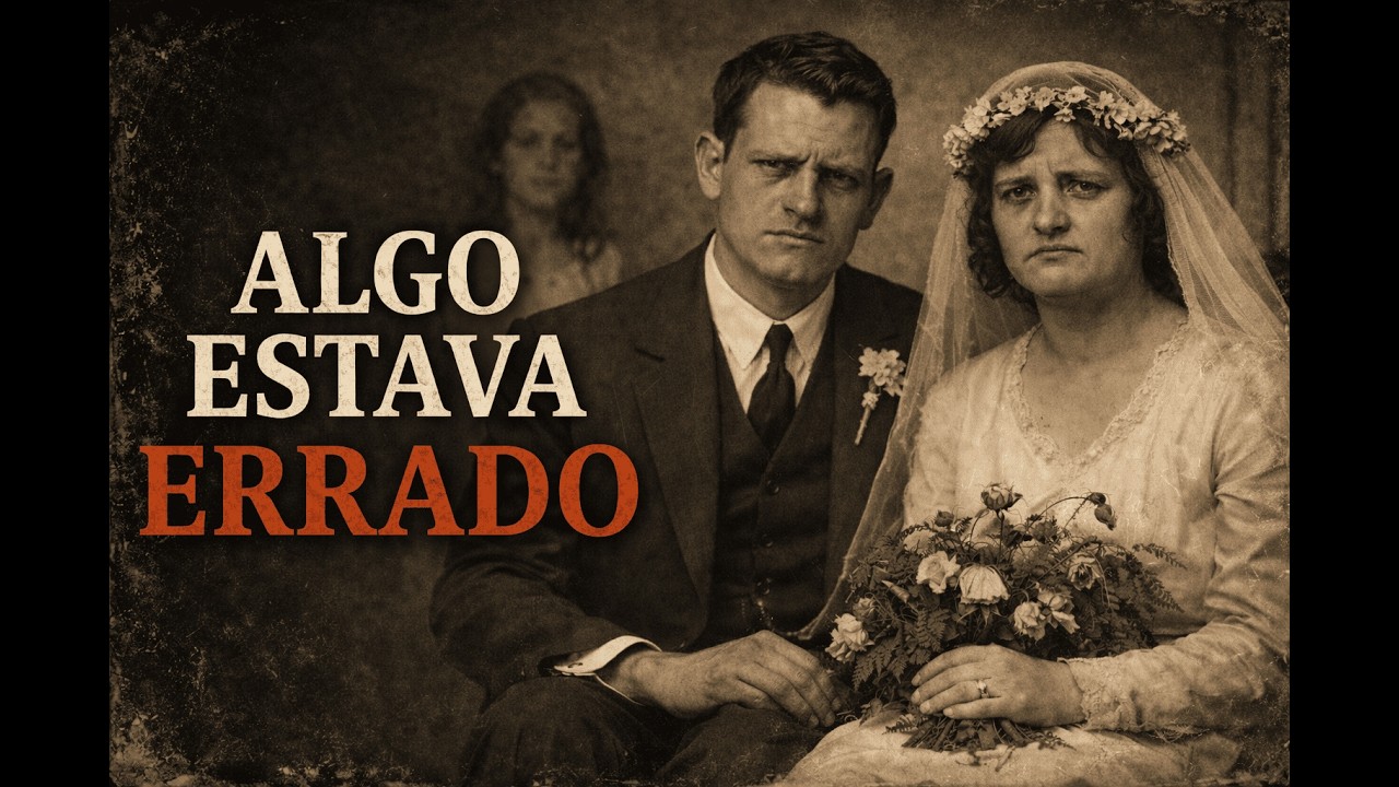 Era apenas uma foto de casamento… até alguém perceber um detalhe que não deveria existir