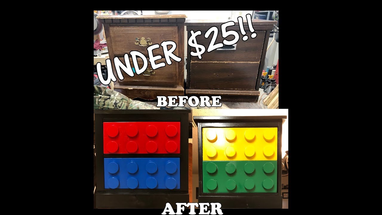 X3WD - Lego Nightstands (UNDER $25)