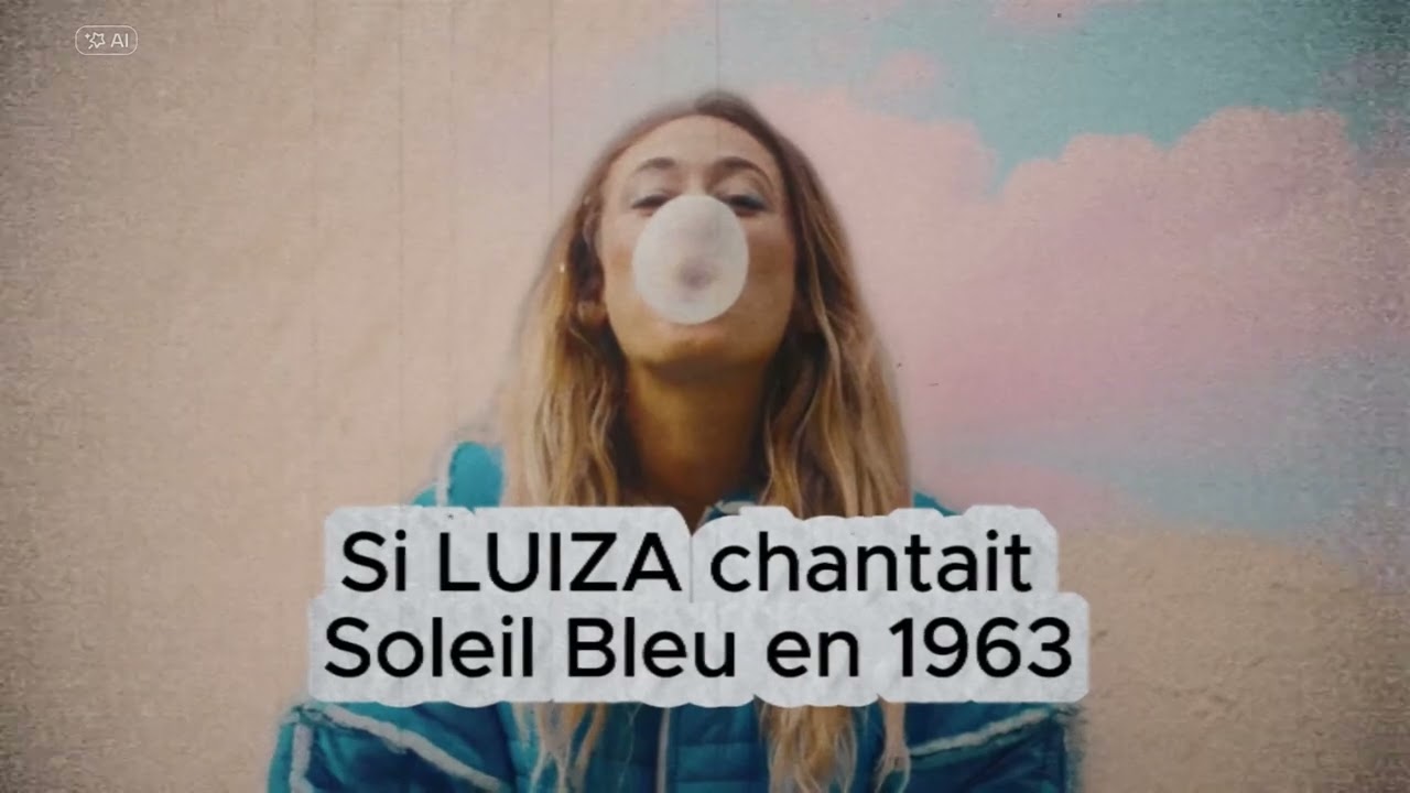 LUIZA -  Soleil Bleu AI Jazz Cover 
