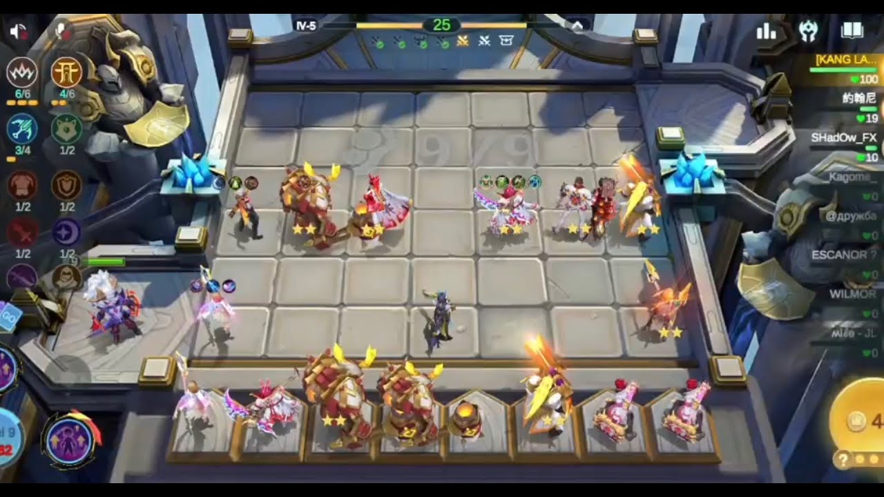 Commander dyrroth auto winns streaks || MAGIC CHESS GO GO