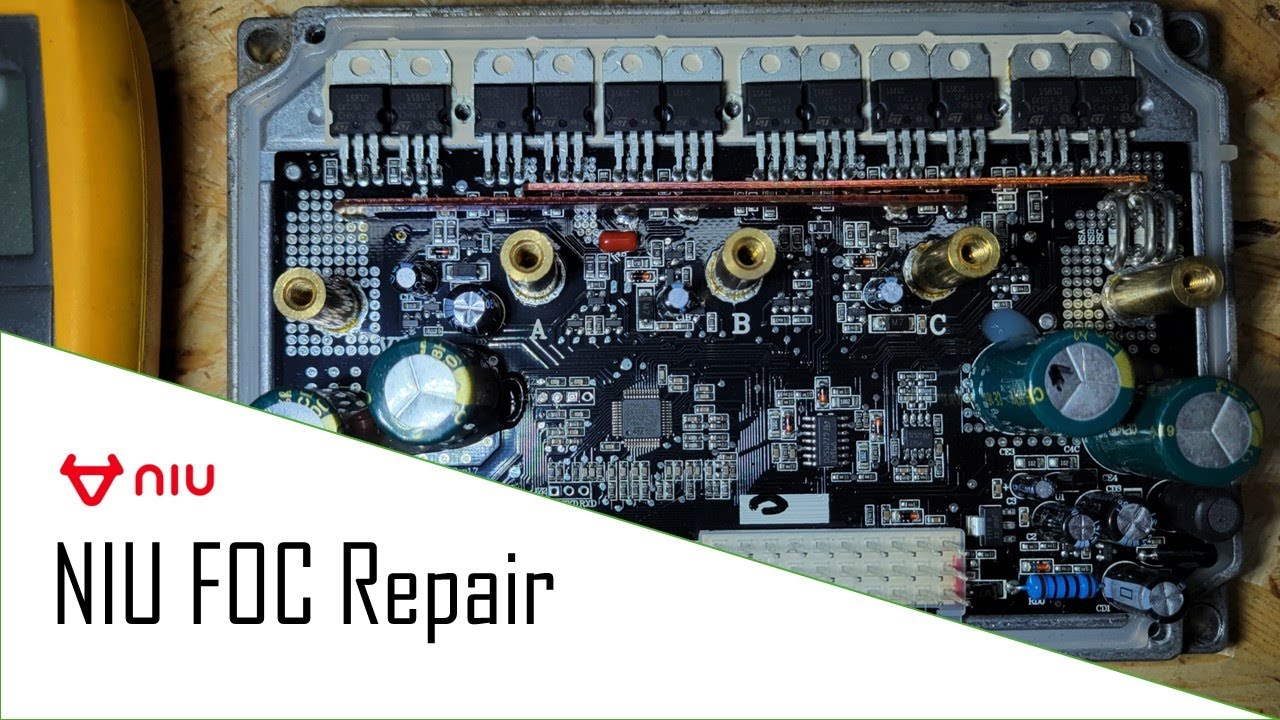 Niu N1S FOC Controller Repair Disassembly