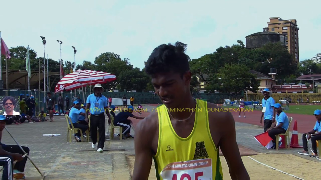 S LOKESH OF  KARNATAKA TAKES THE GOLD IN BOYS 20 LONG JUMP WITH A  NMR