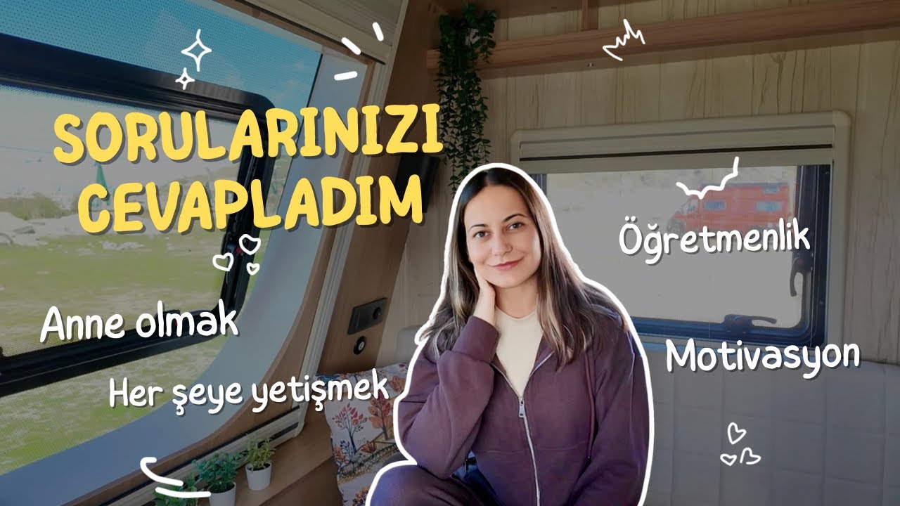 SORULARINIZI CEVAPLADIM I Her şeye yetişmek mümkün mü? I Beni motive eden şeyler #sorucevap