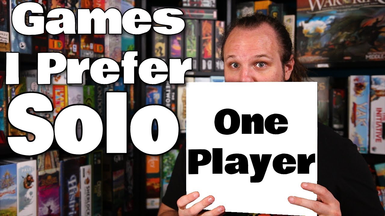 5 Board Games I Prefer Solo