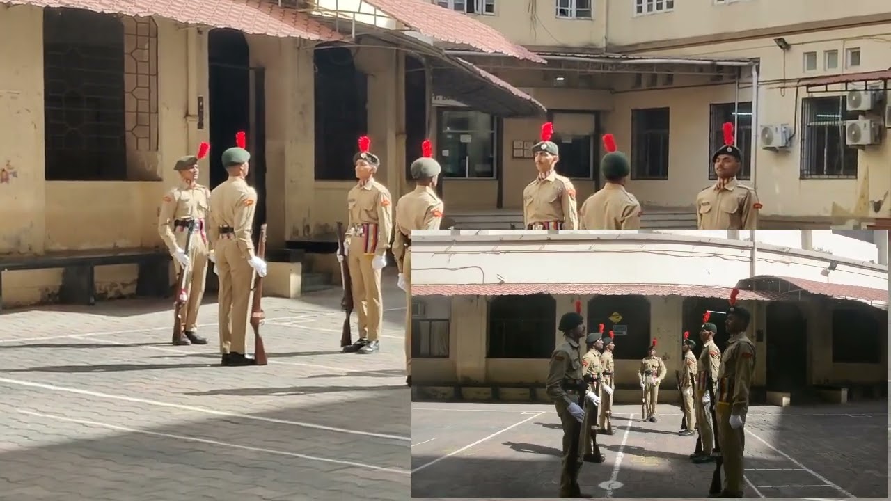 Ruia NCC Rifle Drill on the occasion on RUIA NCC DAY of Year 2021-22 || 3MAH BN