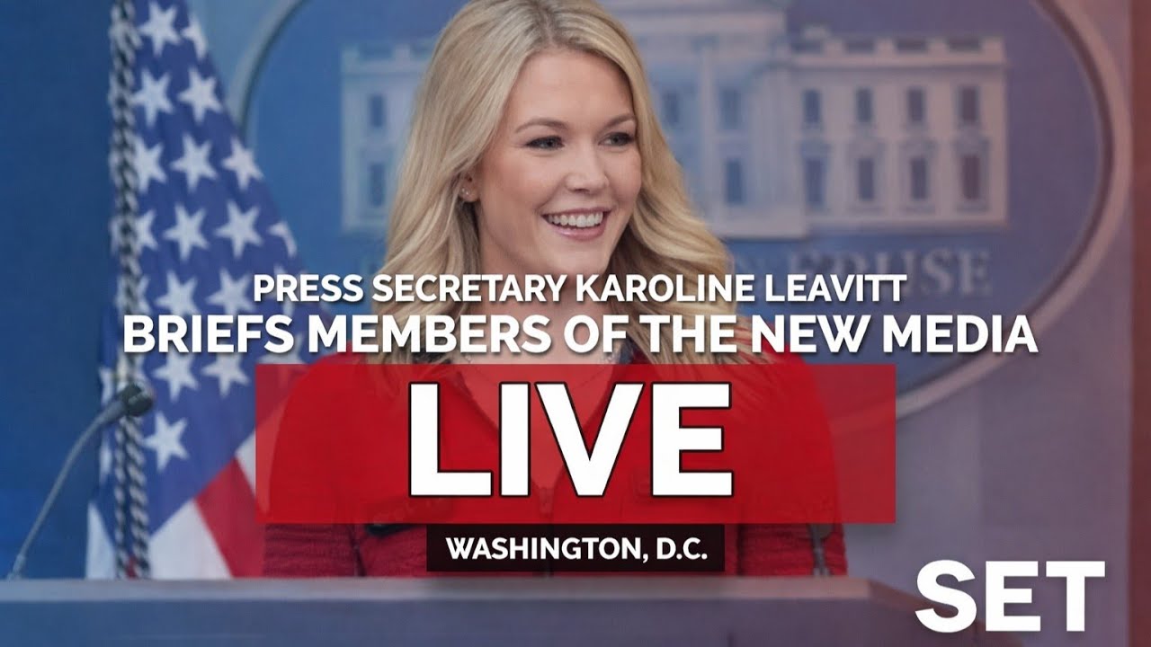 LIVE: Press Secretary Karoline Leavitt Briefs Members of the Media, Feb. 10, 2026