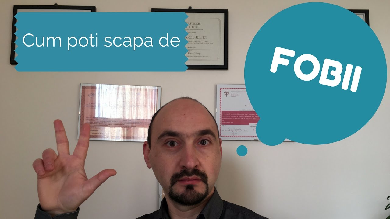 Cum poți scapa de fobie?