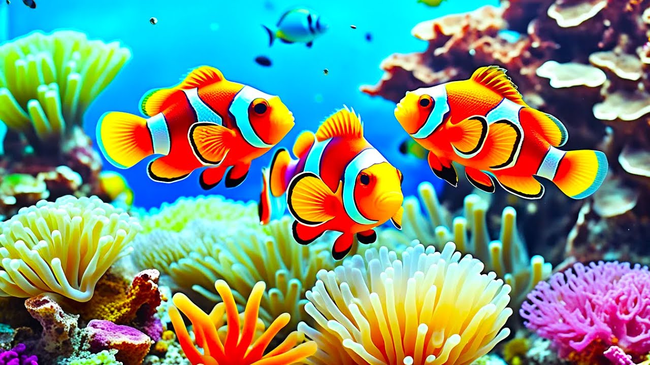The Best 4K Aquarium - Explore the Stunning World of Sea Jellyfish and Beautiful Coral Reef Fish. #8