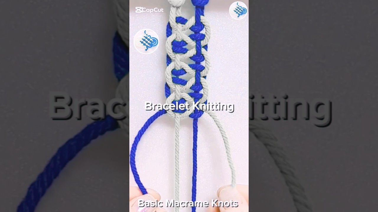 #Bracelet Handmade Ideas🪢Macrame - patterns for bracelets 🪢Bracelet tutorial..
