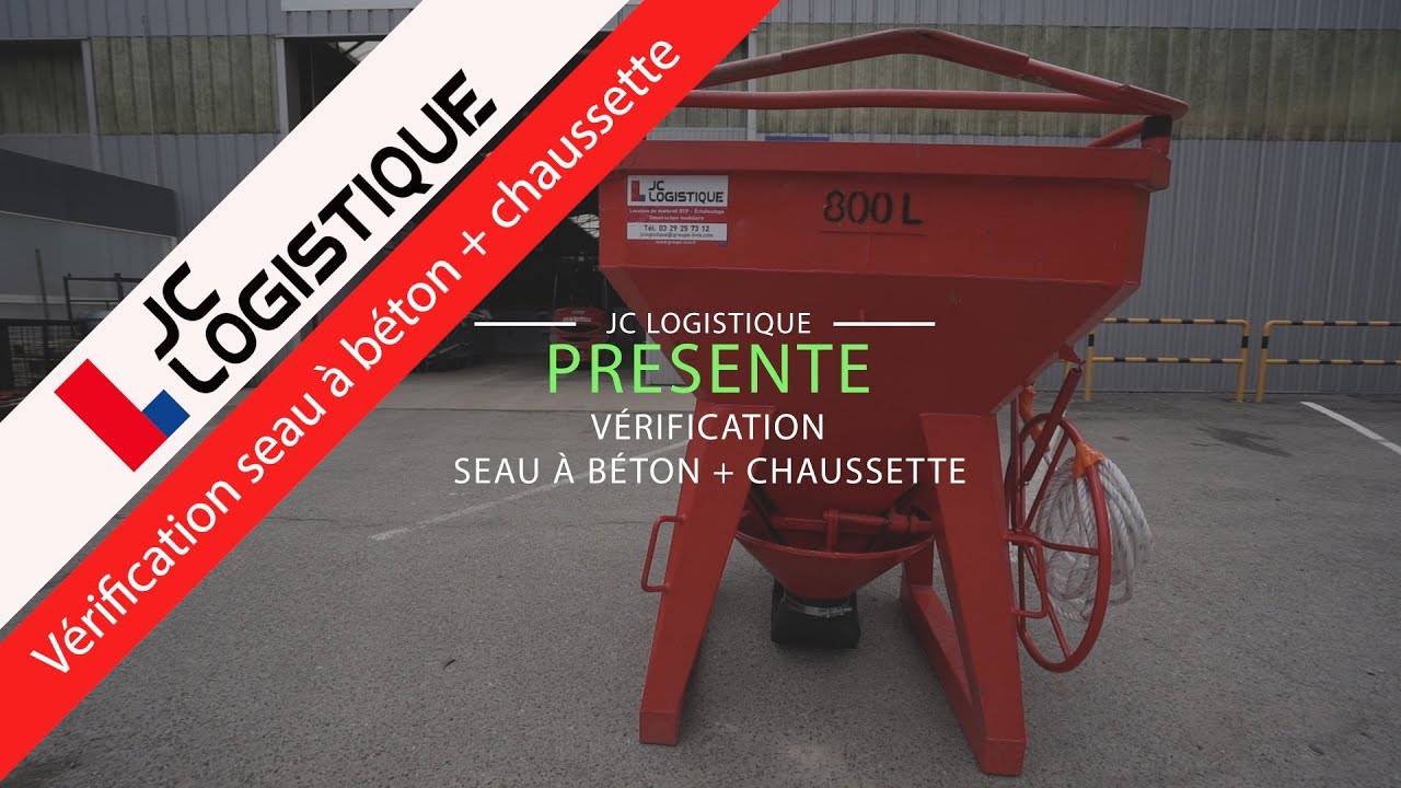 Verification sceau à béton + chaussette