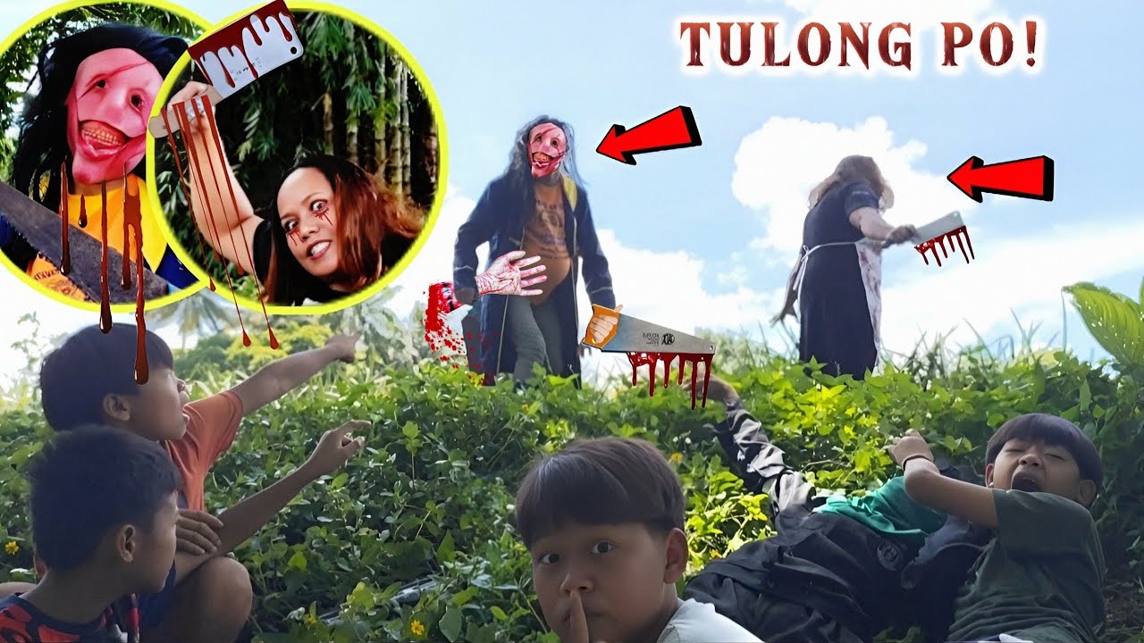 NAGMAMAKAAWA ANG MGA BATA DITO NAGTATAGO SILA SA DAMUHAN, SANA DI SILA MAKITA NI KILLER MAMA PART 21