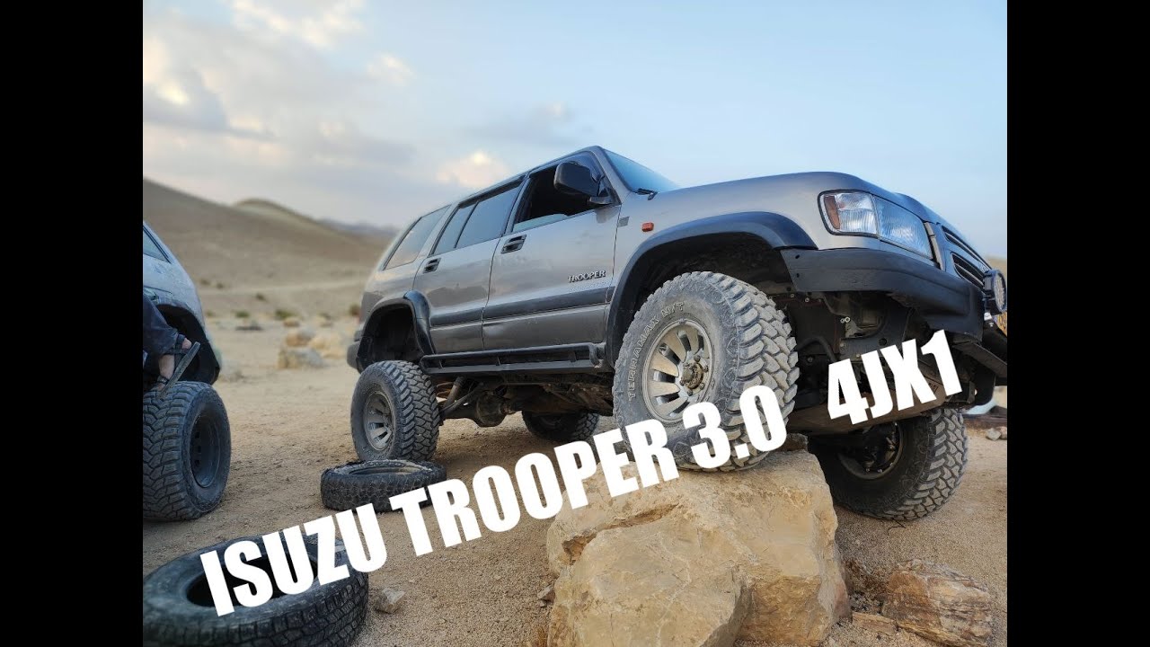 איסוזו טרופר - סיבוב בקטנה / isuzu trooper