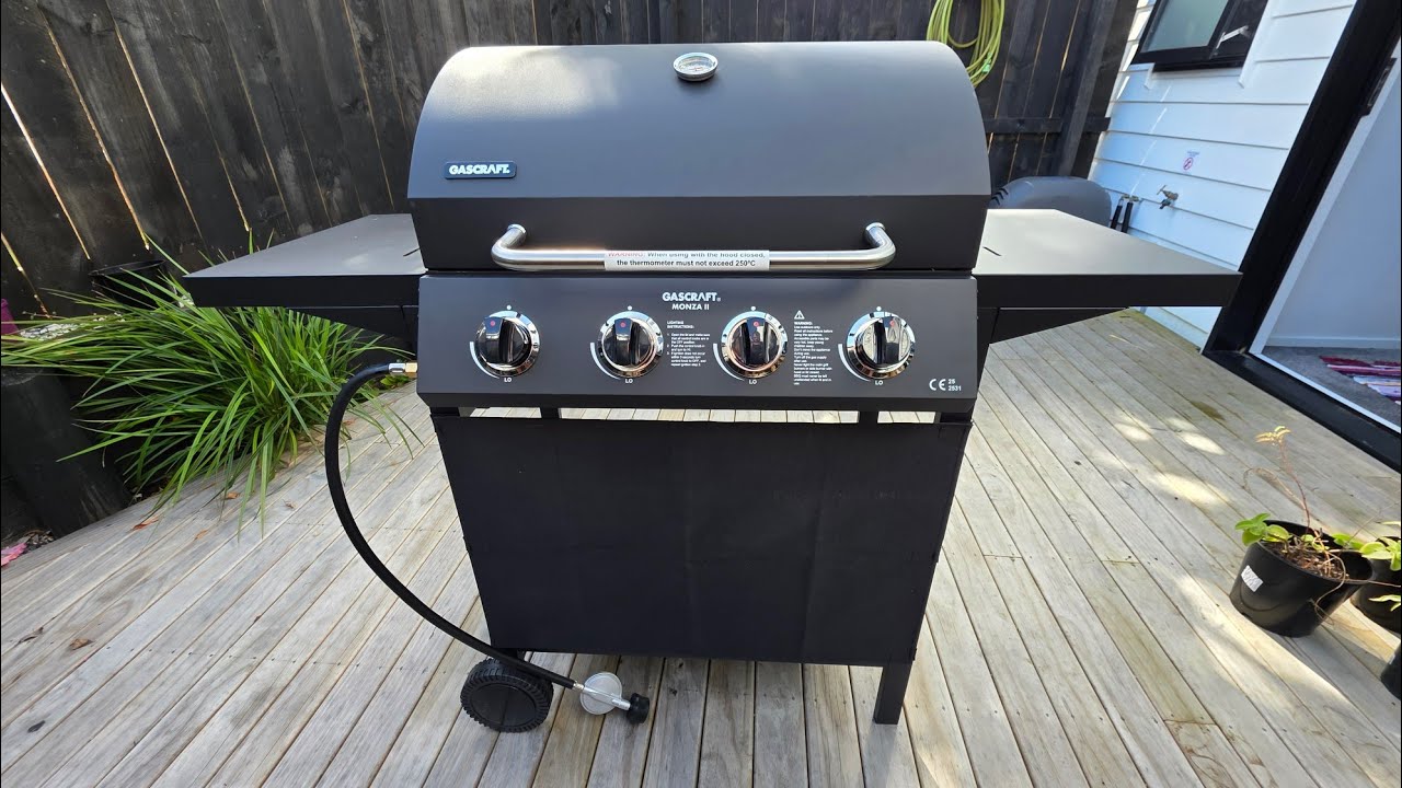 Gascraft Monza II 4 Burner Gas BBQ